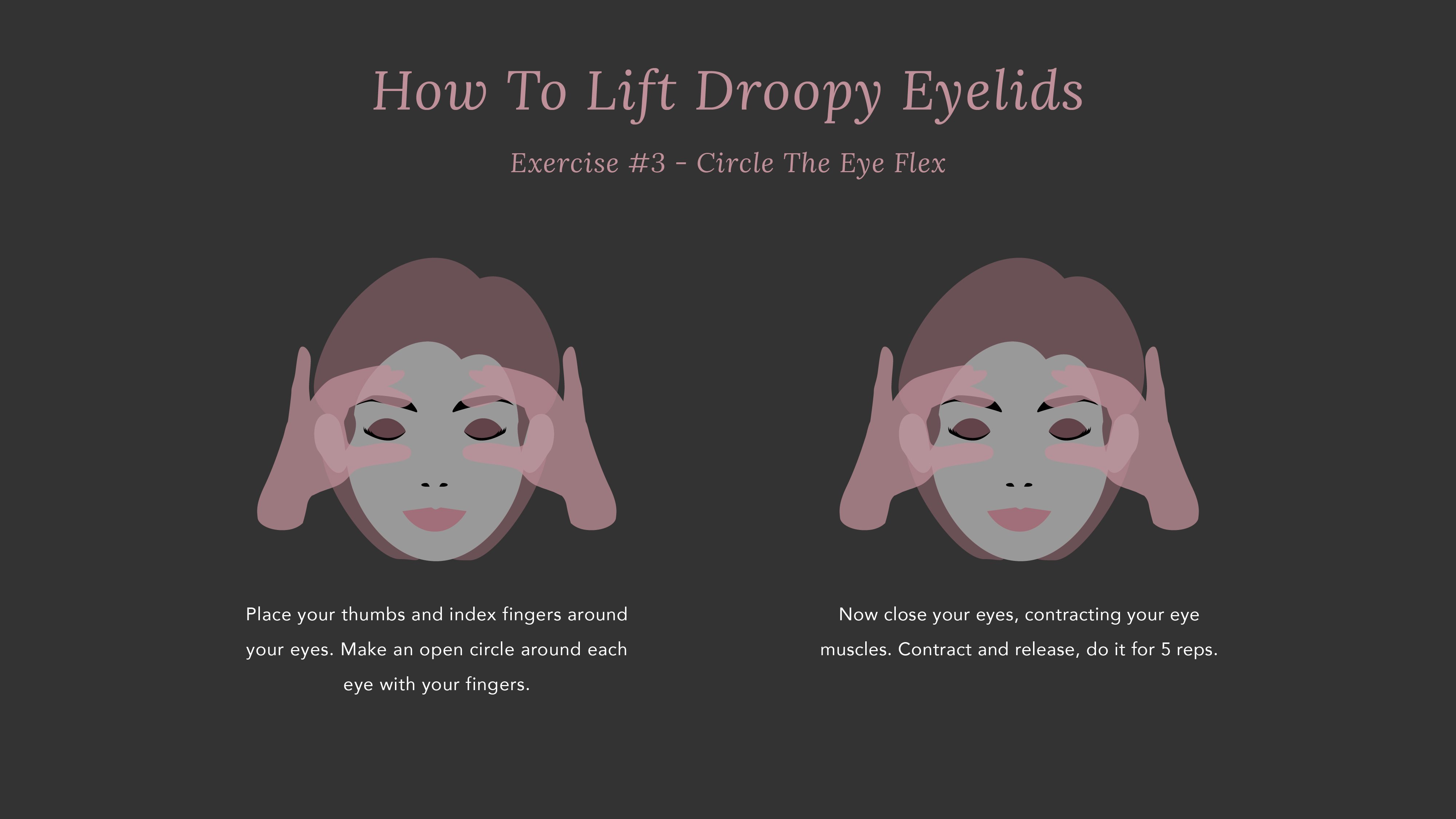 Droopy Eyelids Remedy - Face Rolling and Tips 4